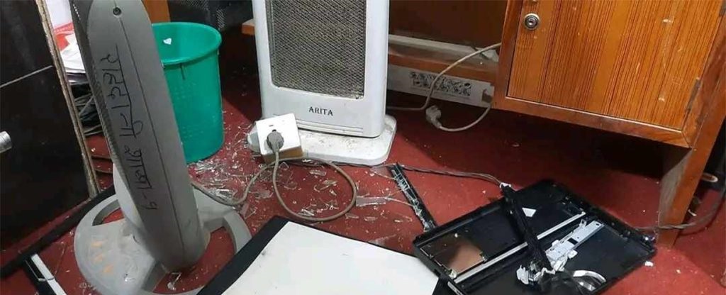 Municipality chairman smashes district administration scanner: Passport service halted