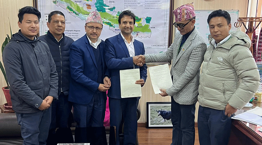 Agreement between the committee and the department on the use of land for the Dodhara Chandani dry port