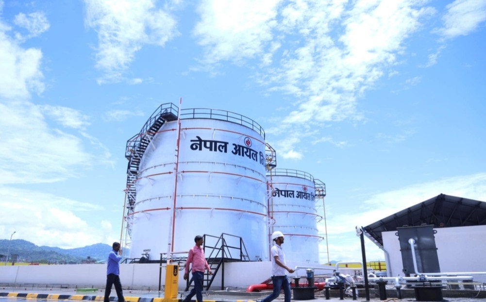 NOC constructed aviation fuel depot at Pokhara International Airport