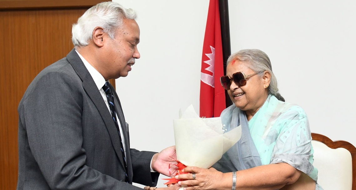 Indian ambassador meets PM Sushila Karki :Assures continued support for Nepal’s development